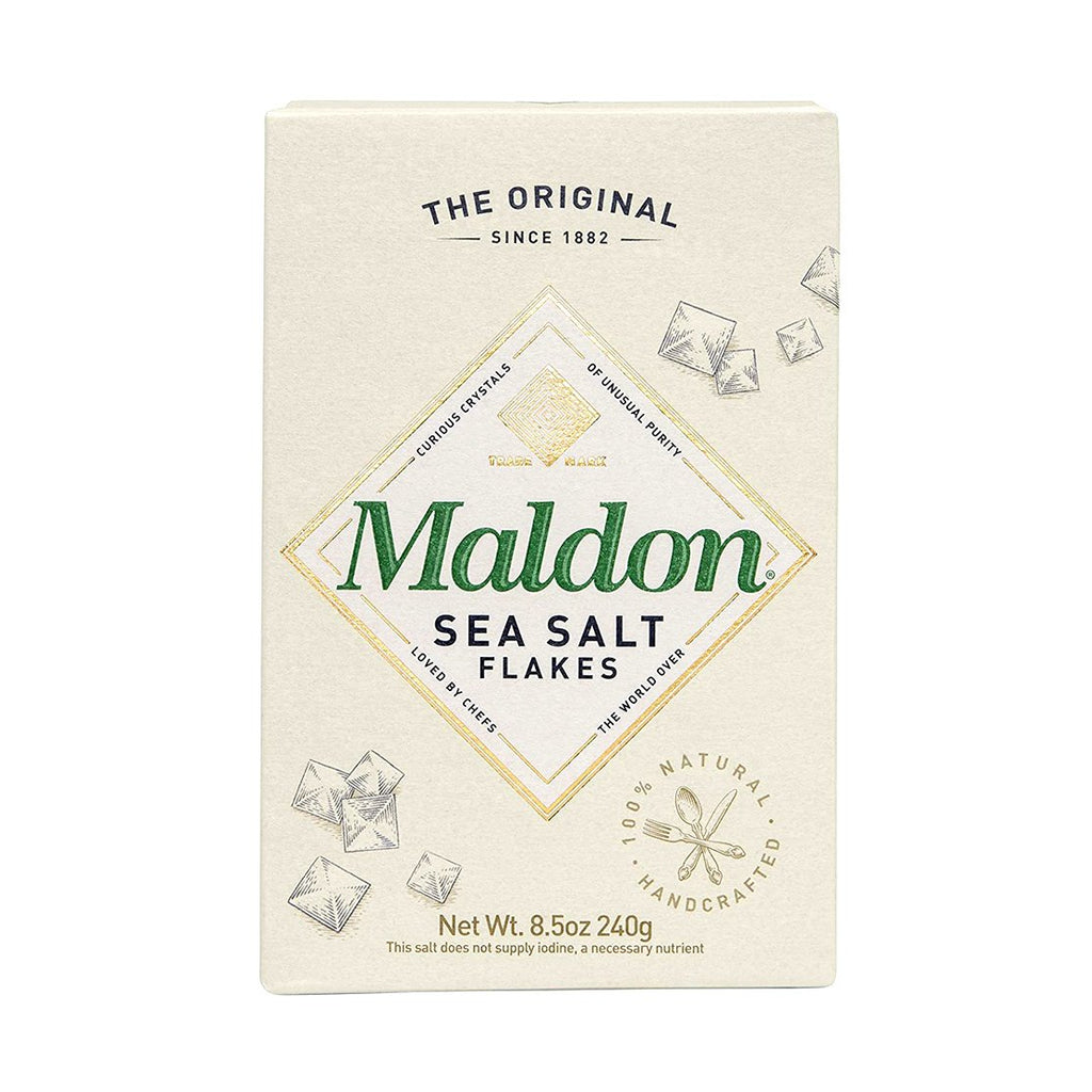 Giant Maldon sea salt flake (wife's hand & 250g box for reference) :  r/mildlyinteresting
